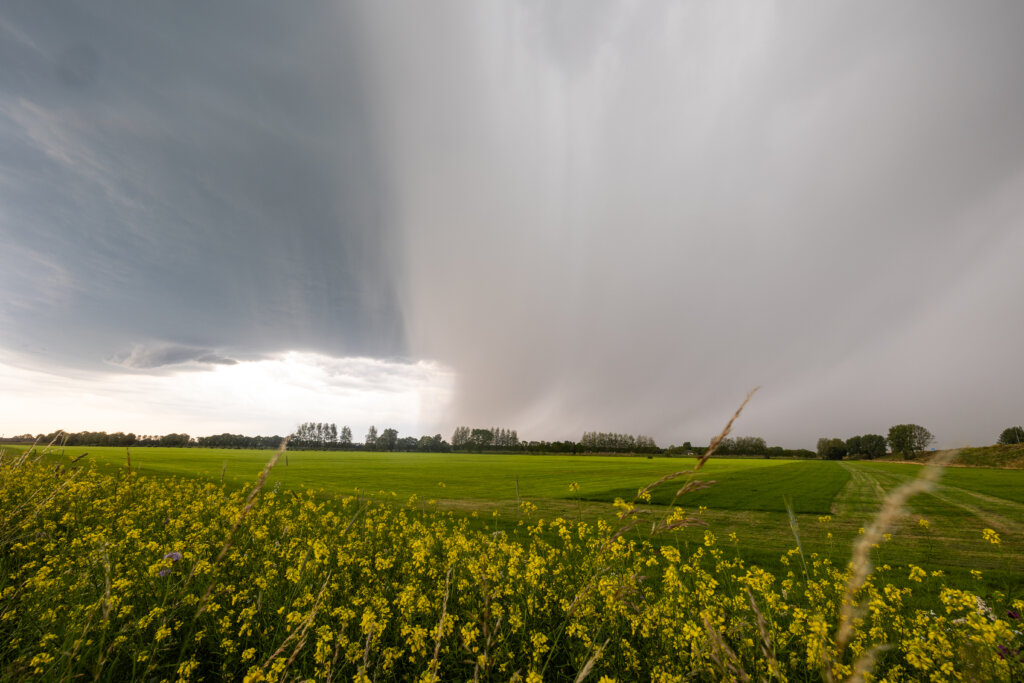 Downburst bij deventer